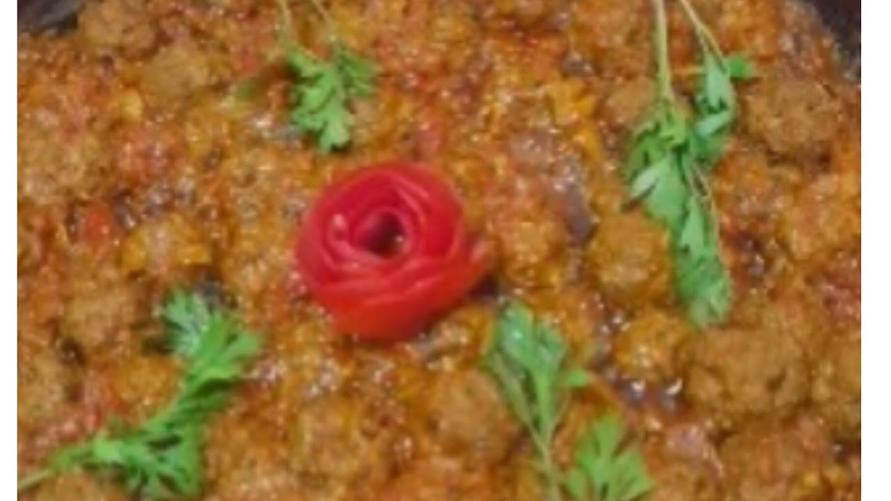 احسن طاجين مغربي باللحم مفروم توجدي بلا تعب ولد باينه👍👌🤪