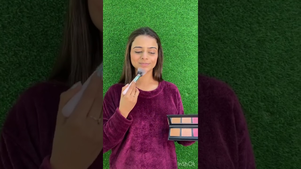 Newly launched lakme absolute facelift palette #minitutorial #youtubeshorts