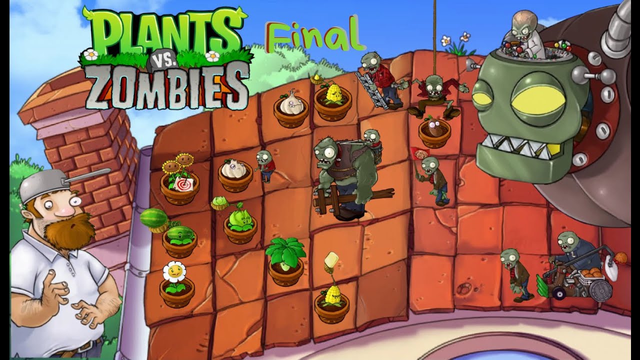 [PC] Plants vs. Zombies - Tejado | Final en inglés