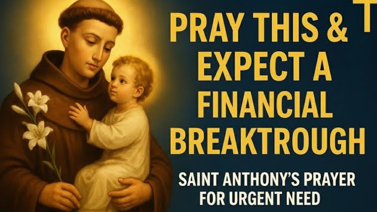 Powerful New Year Prayer For Financial Blessings And Open Doors | Saint Anthony