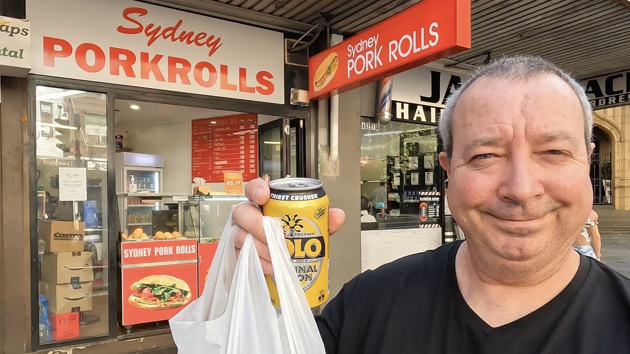Рулет из жареной свинины от Sydney Pork Rolls