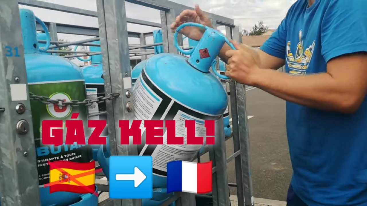 Francia gázpalack használata - Így szerezz be Franciaországban gázt