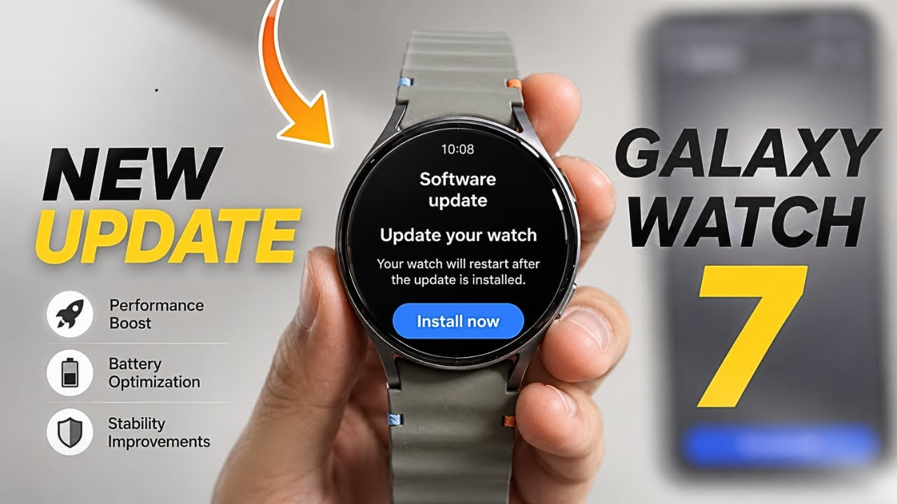 Galaxy Watch 7: Official July Update Is Here! Update Now