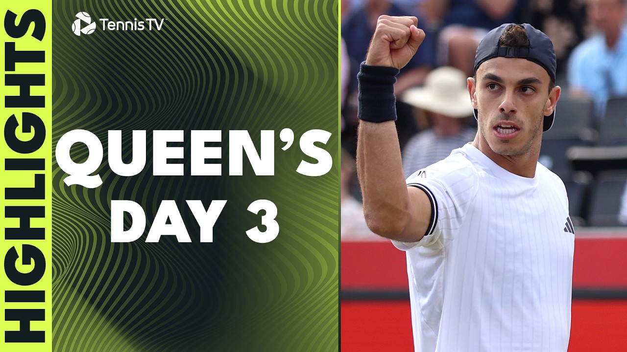 De Minaur vs Shapovalov; Mannarino, Cerundolo Seek Quarter-Finals | Queen's 2026 Day 3 Highlights