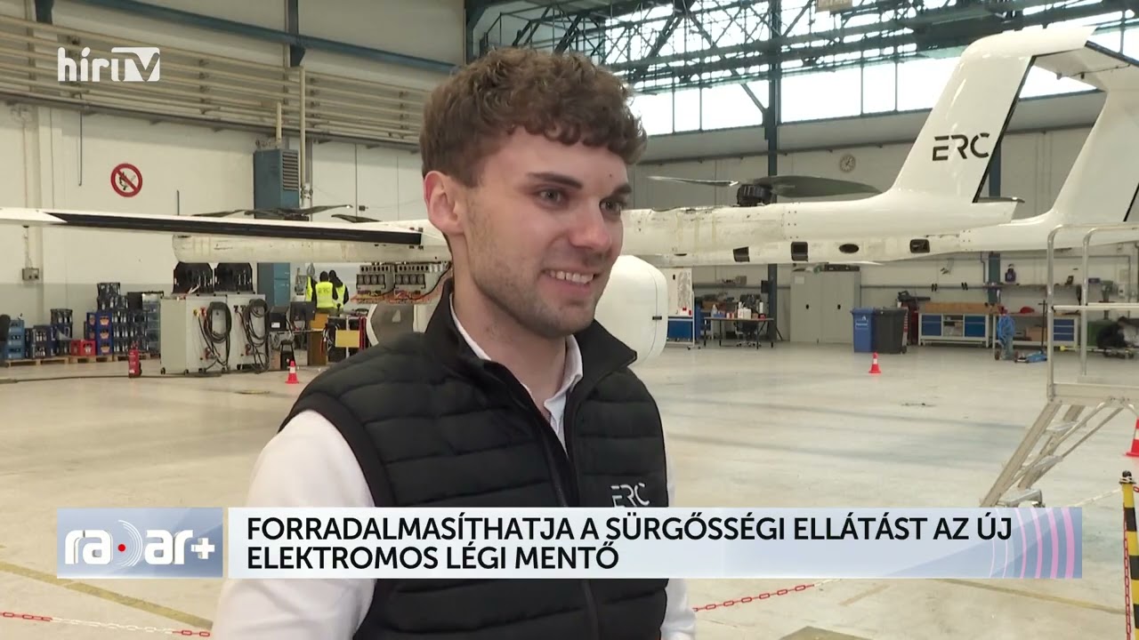 Forradalmasíthatja a sürgősségi ellátást az új elektromos légi mentő - HírTV