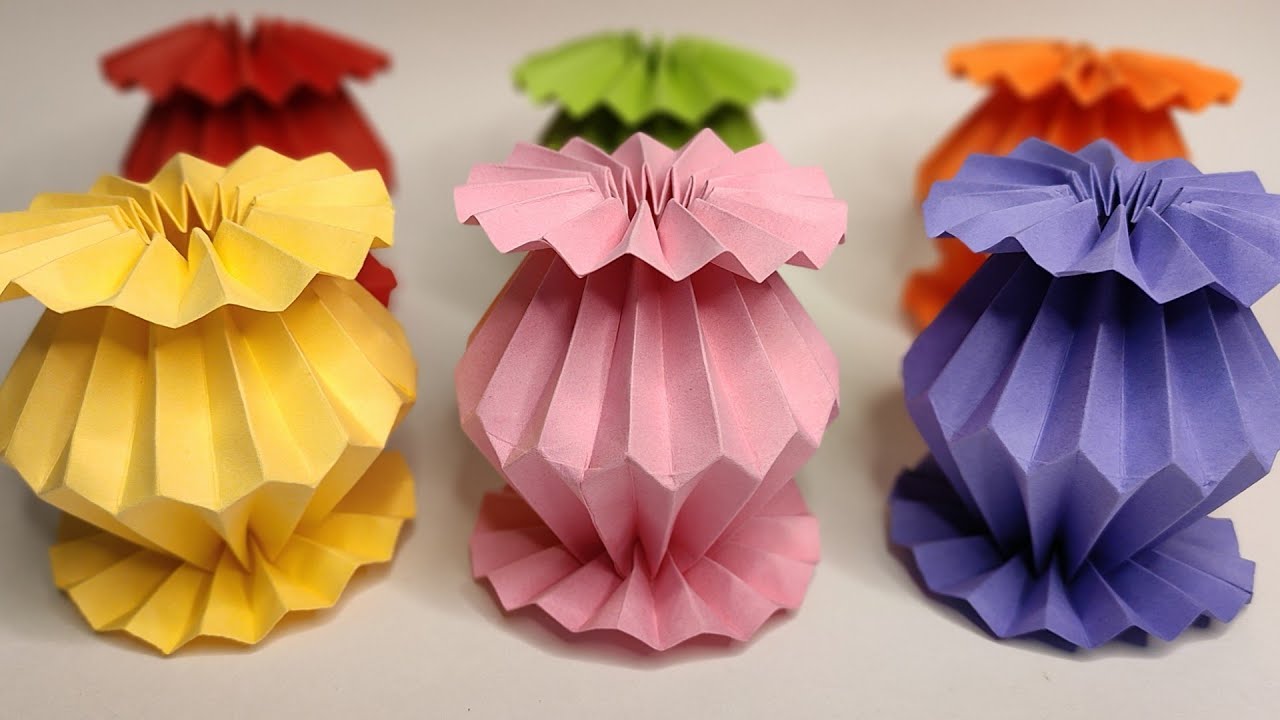 origami paper lanterns || Chinese New year lanterns