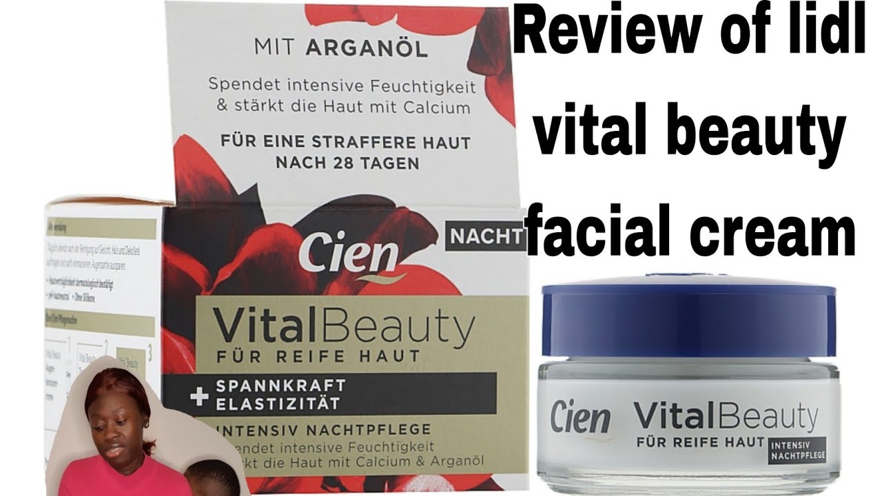CIEN Vital Beauty facial cream# Antiageing #Revitalising#lidl #lidlbeauty#skincare#beauty#review