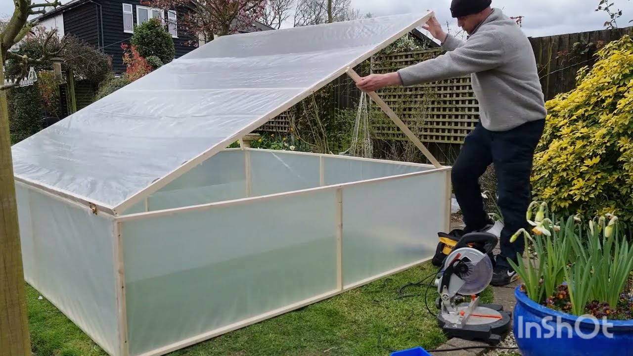 How to make a coldframe, cheap, quick and practical.
