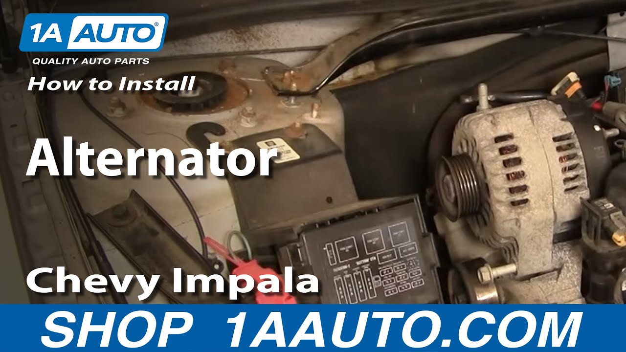 Как заменить генератор на Chevrolet Impala 2000-2005 годов