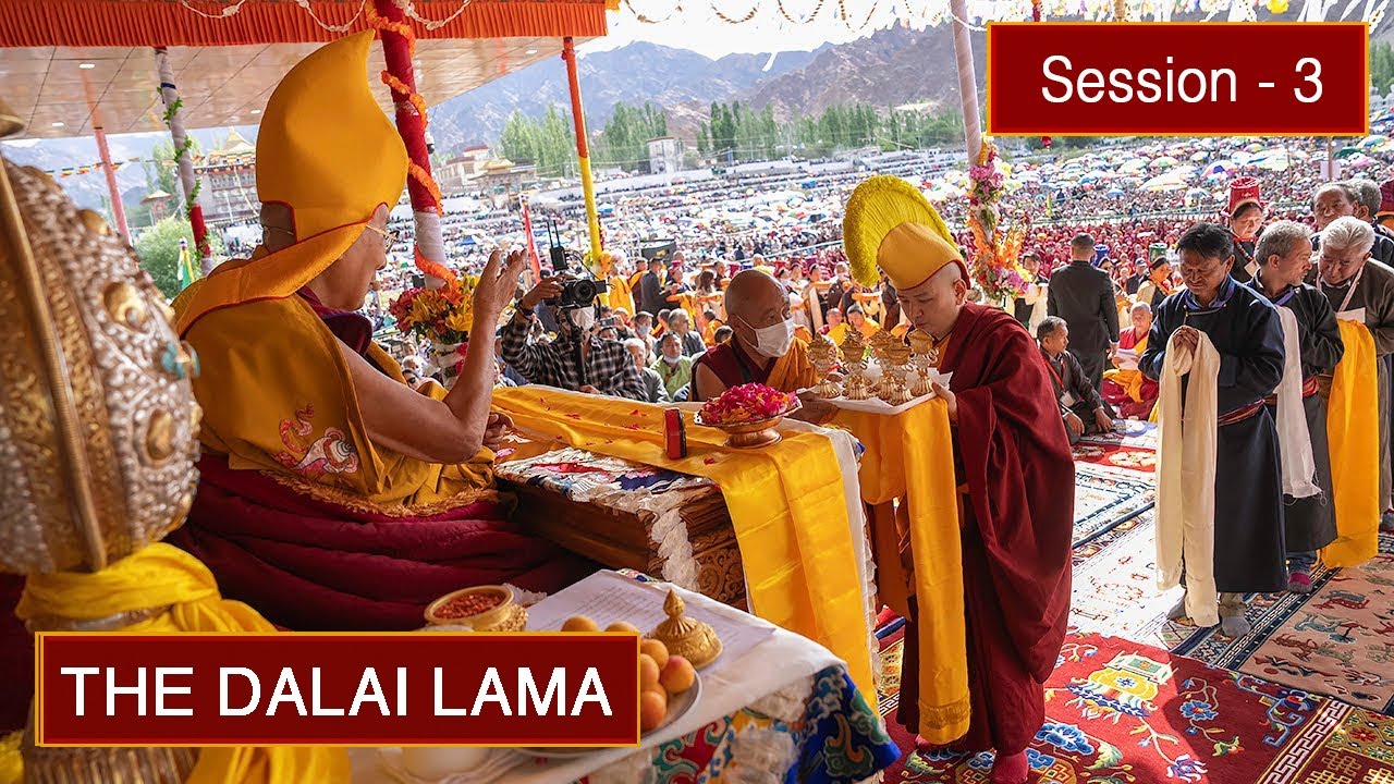 Long Life Prayer Offering for His Holiness the Dalai Lama in Leh, Ladakh 2023
