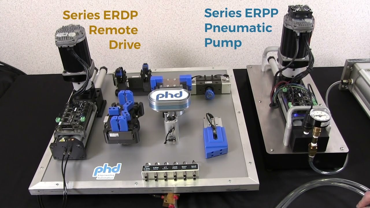 PHD Series ERPP Pneumatic Pump Demo | Efficient Pneumatic Fluid Transfer for Automation