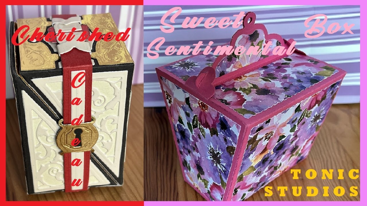 Tonic Studios Cherished Cadeau/Sweet Sentimental Gift Box - 4495E/4890E