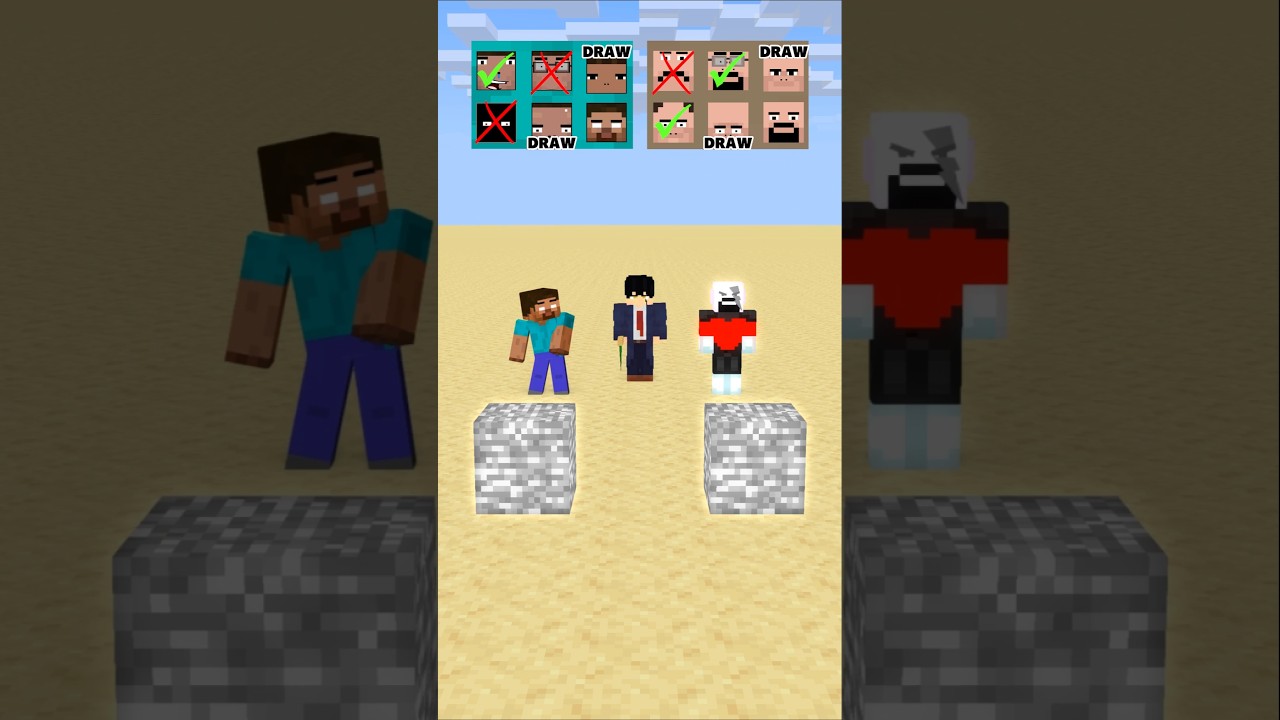 HELP Herobrine To Power Up And Win The Shockwave Bedrock #friendship #shorts #trending #anime