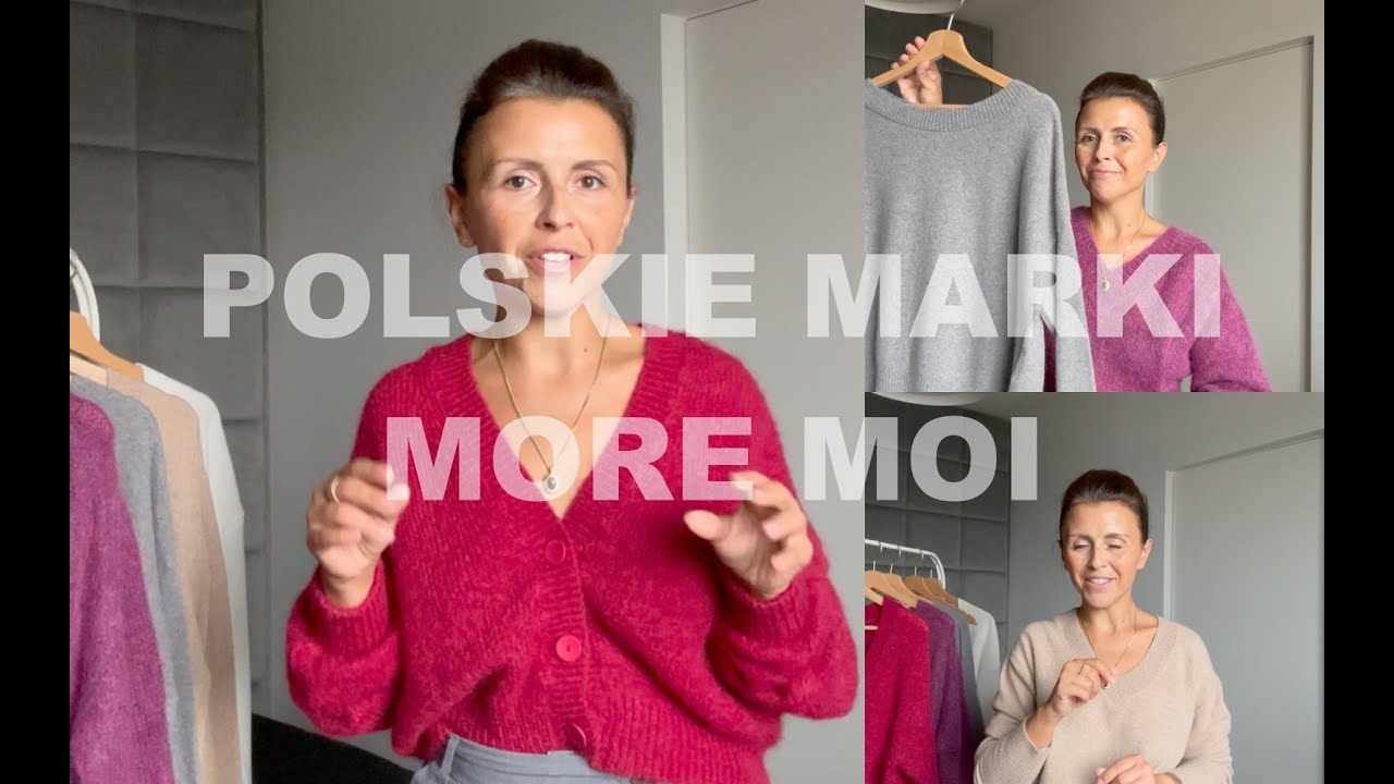 POLSKIE MARKI - MORE MOI / SWETRY NA JESIEŃ