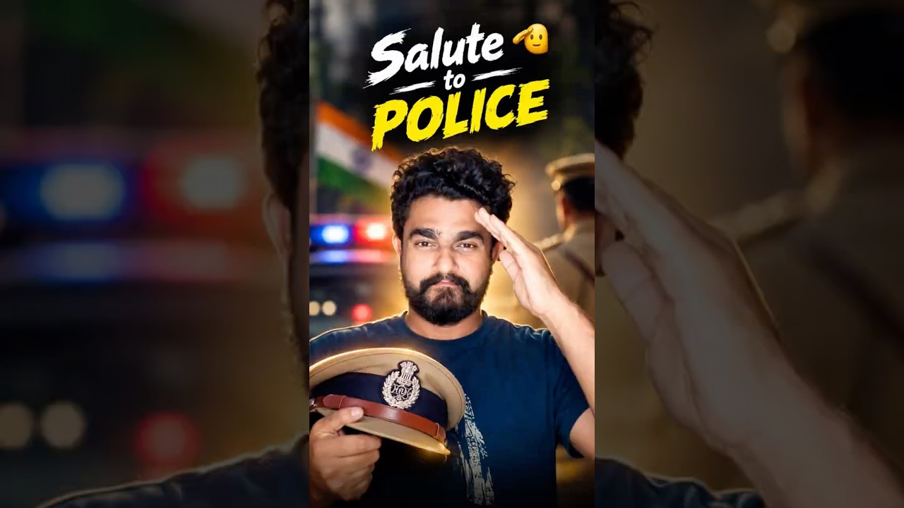 Salute 🫡 #kannada #karnataka #bangalore #police #hearttouching @i_lucky360
