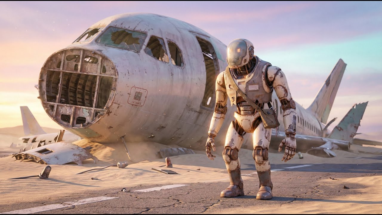 Desert Wings (Aircraft Graveyard Ambient | Pastel Wasteland) “Chill Music + Visuals” CHILLCOSMOS