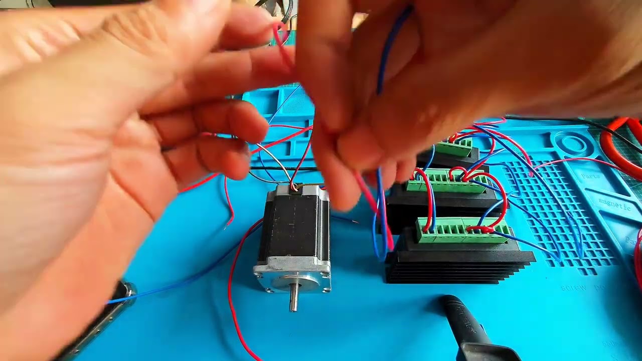 Cách xác định đầu dây của động cơ bước, động cơ máy cnc