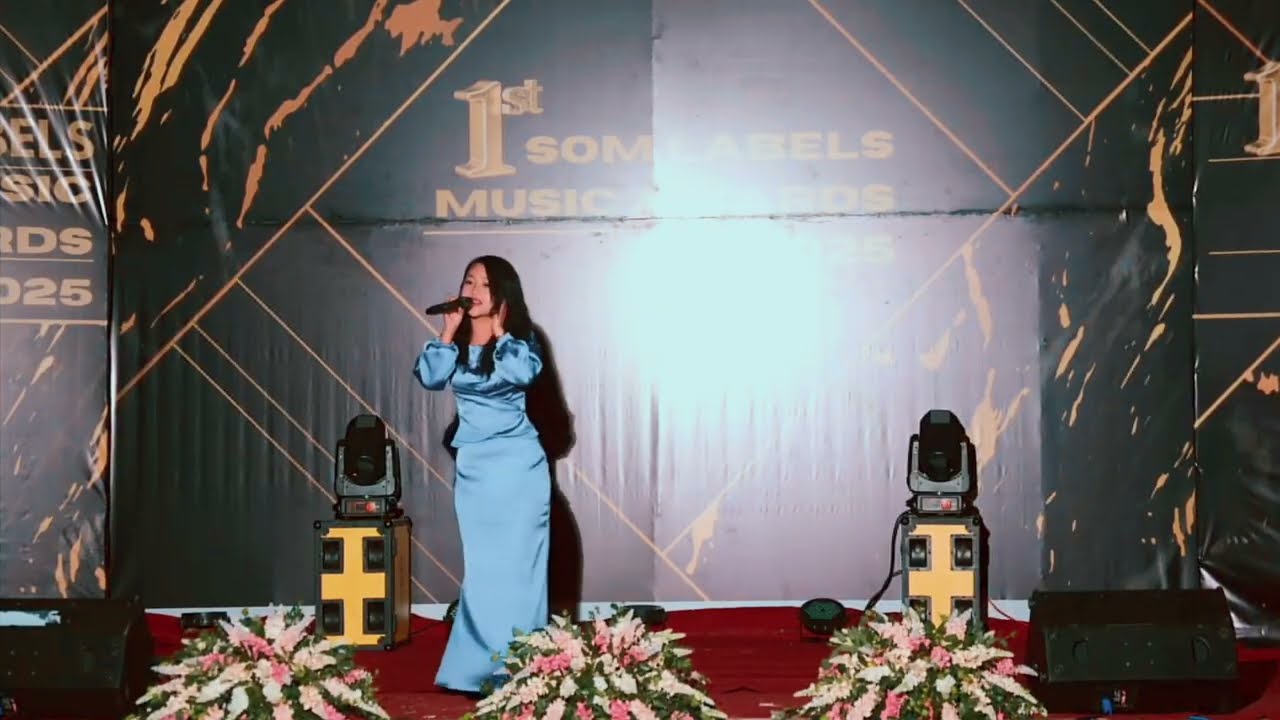 Jessica Hlychho - Chhaina bâ lia || Live at 1st SOM LABELS AWARD 2025