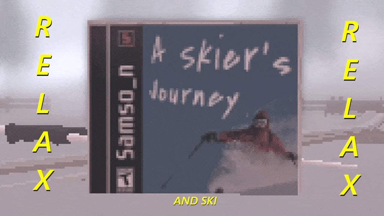 Longplay a Indie | A Skier's Journey (2020) Indie PS1 nostalgia driven ski game about relaxation