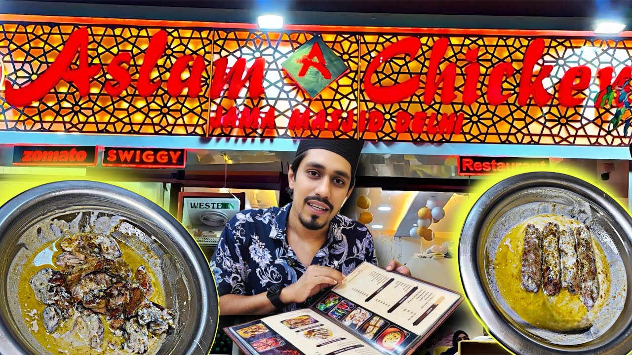 Aslam Chicken Now Open At Nagpada😍🥘🍗 || Alisha & Kadir ||