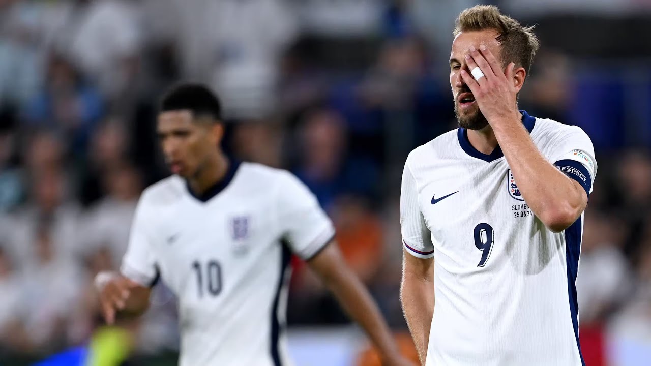 England vs Slovenia - EURO 2024, BBC montage (Game 3/7)