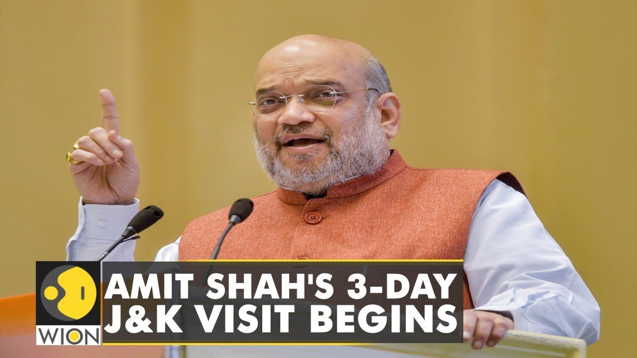 Home Minister Amit Shah chairs security review meeting on 1st day of his 3-day J&K visit |India News