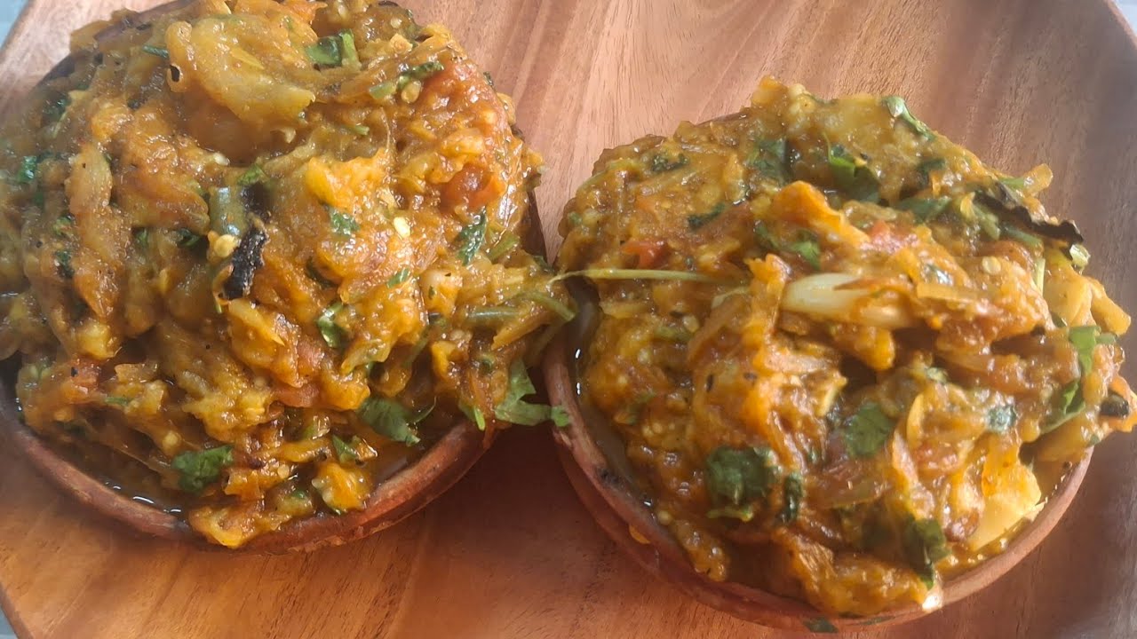 How to make  Bihari  style  Baigan Tomato  bhorta Recipe. 