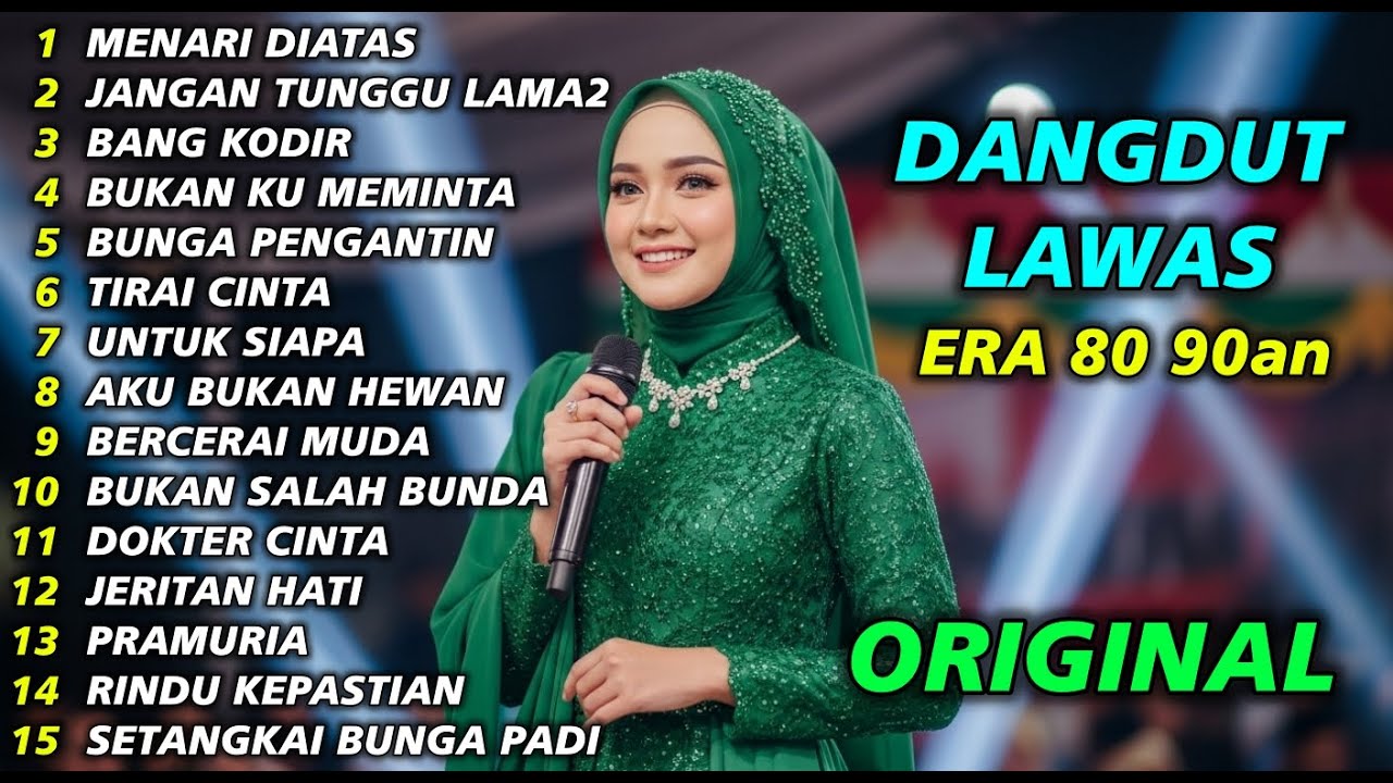 MENARI DIATAS LUKA, JANGAN TUNGGU LAM-LAMA - KUMPULAN LAGU DANGDUT LAWAS ERA 80 90AN (COVER)