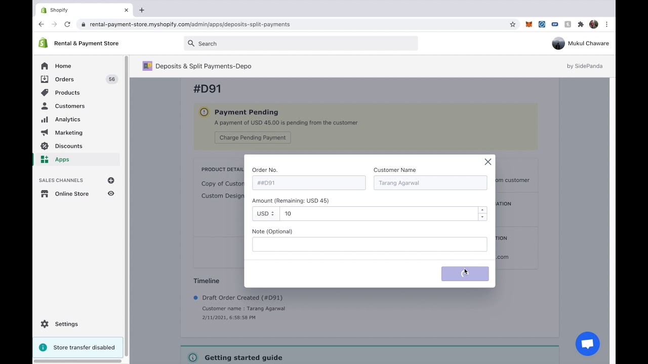 Depo Help: How to manage deposits via Draft Orders using Depo?
