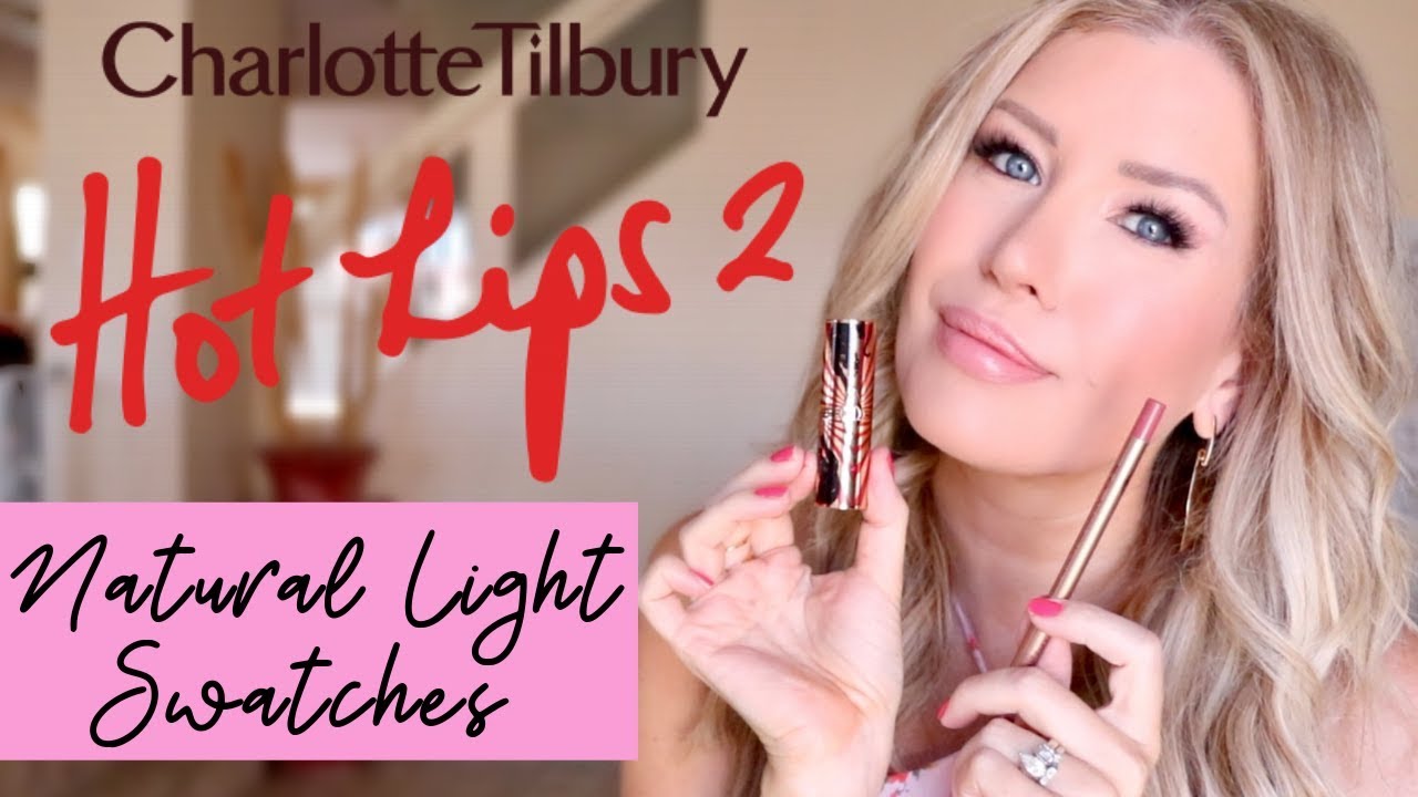 CHARLOTTE TILBURY HOT LIPS 2 ~SWATCHES & GIVEAWAY!!! (CLOSED)