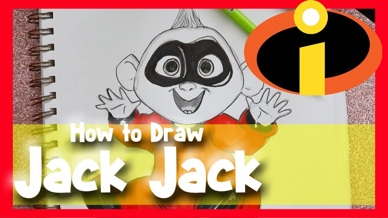 How to Draw JACK JACK from Disney Pixar's THE INCREDIBLES