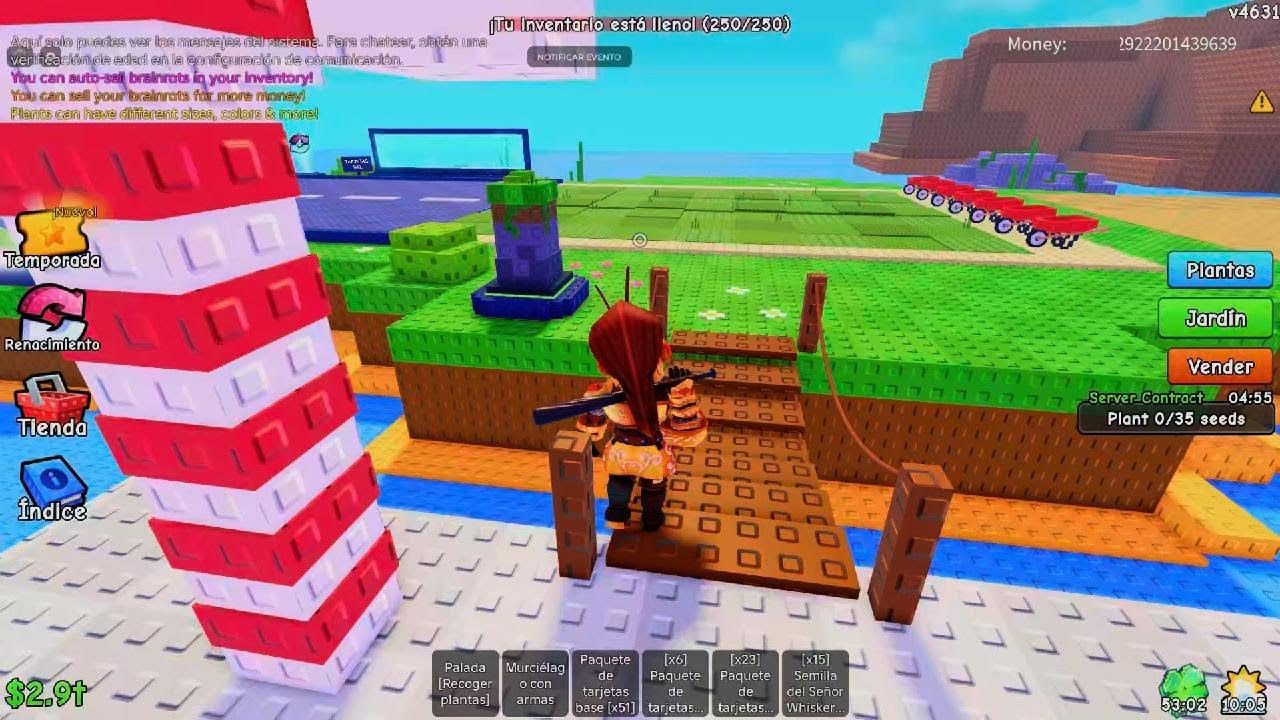 Admin plantas vs brainrots