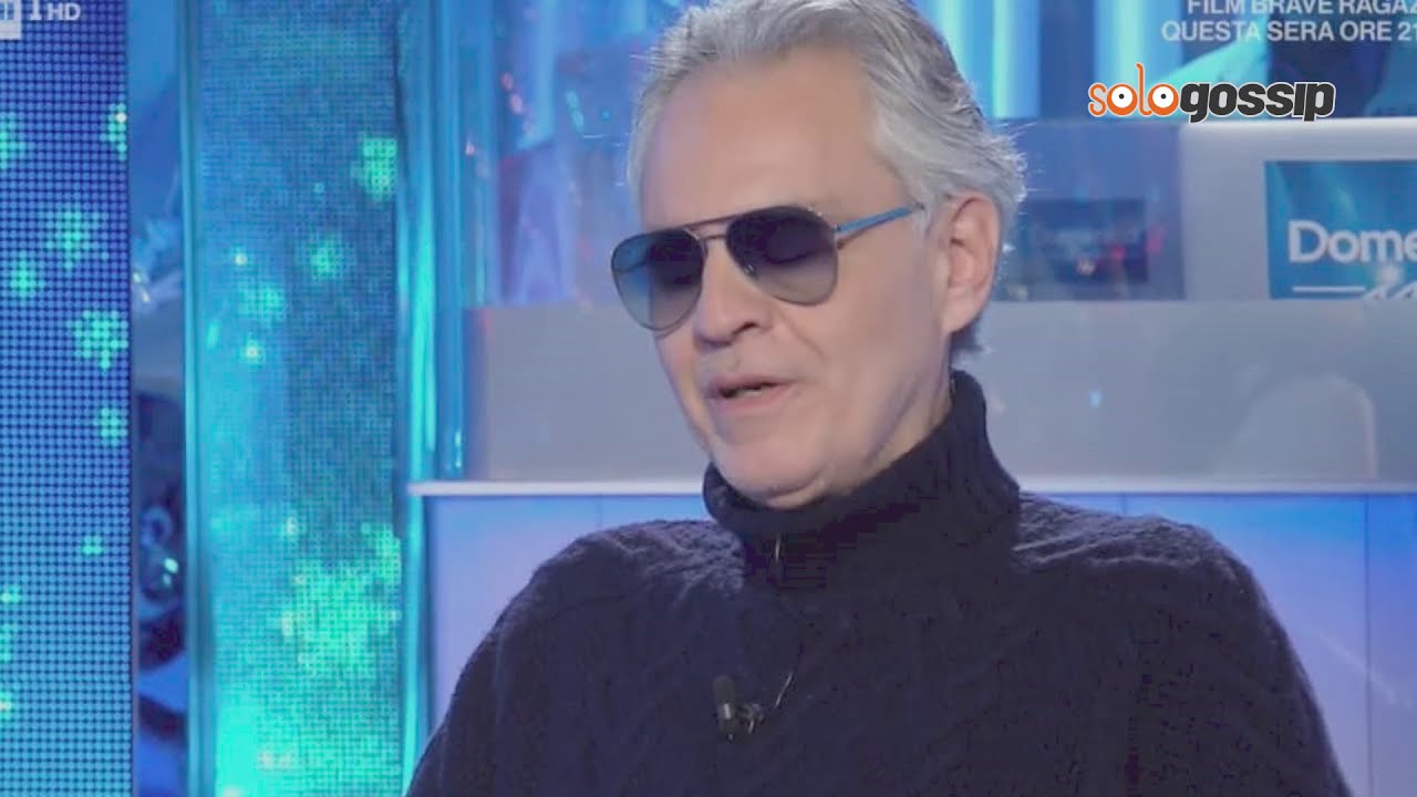 Andrea Bocelli, spiacevole imprevisto prima di Domenica In: &egrave; stato rivelato in diretta