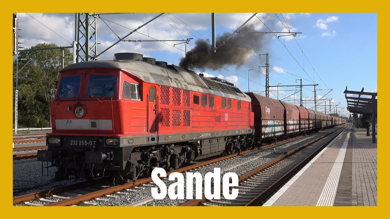 Ludmilla, EuroDual, Class 77 und Co geben sich die Hand in Sande - Güterzüge am laufenden Band [4K]