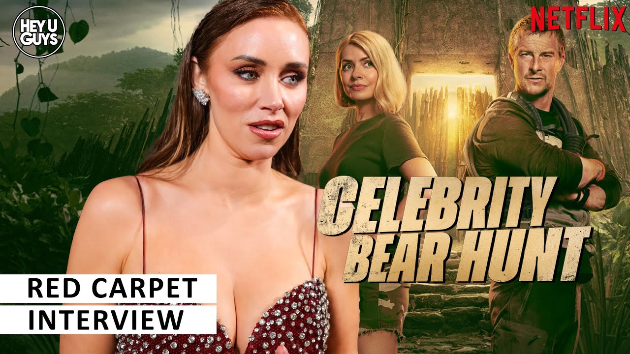 Una Healy | Celebrity Bear Hunt Red Carpet Interview | Netflix reality show | Bear Grylls