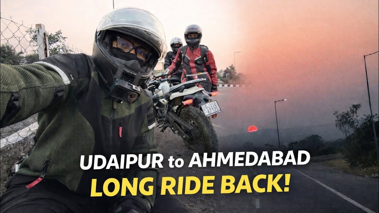 Udaipur to Ahmedabad Return Ride on Himalayan 450
