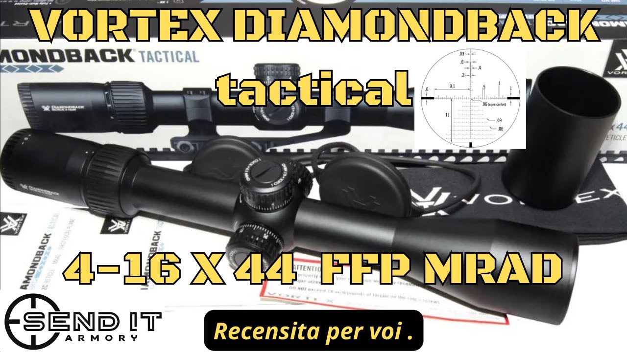 VORTEX DIAMONDBACK TACTICAL 4-16 X 44 FFP