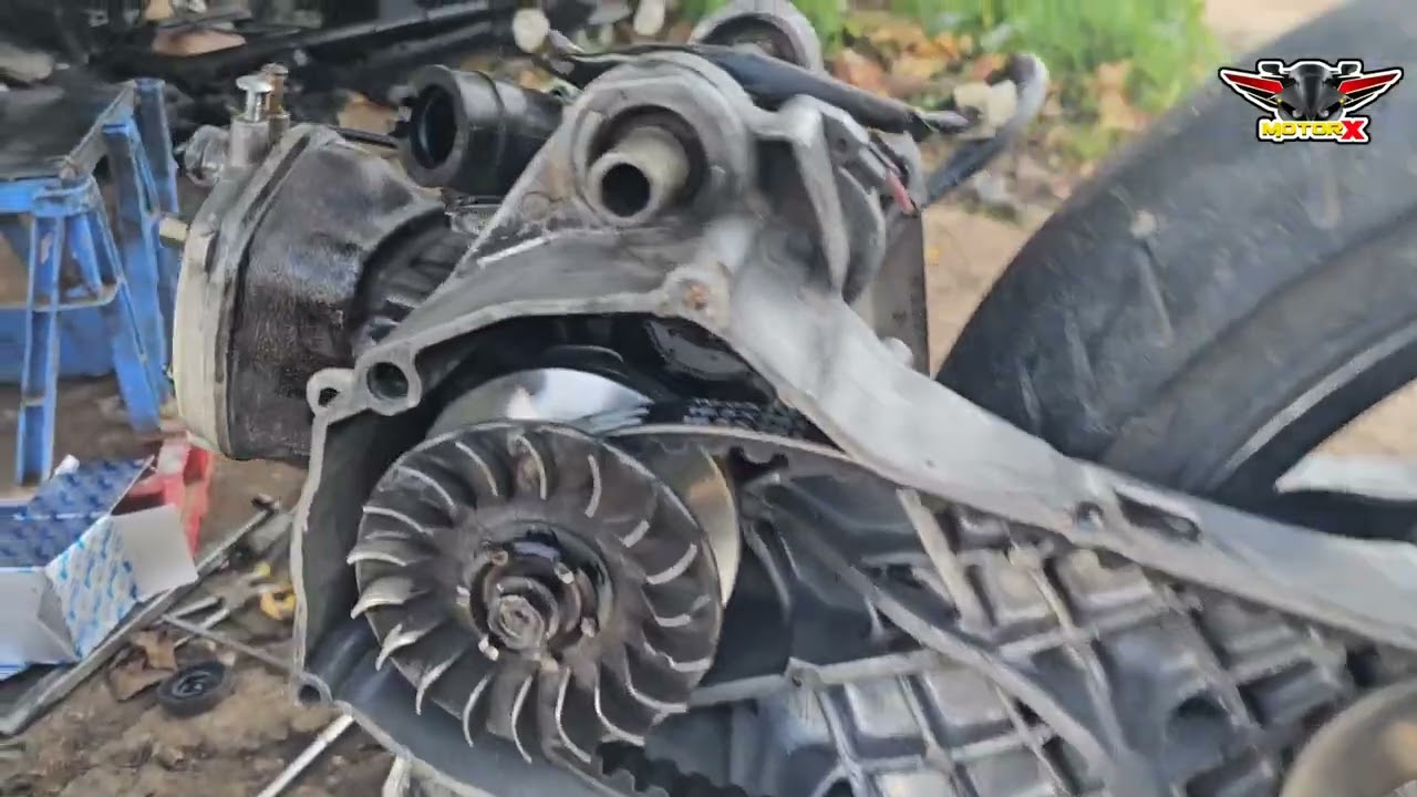 اجي تشوف شنو وقع لهاد aerox. بسبب زيت المحروقة 😬