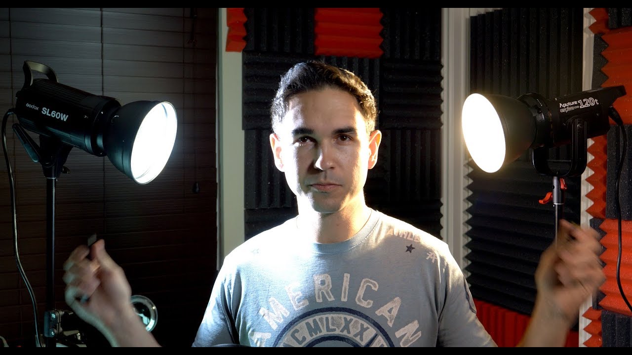 Aputure 120t vs Godox SL60w - LED video light showdown and review