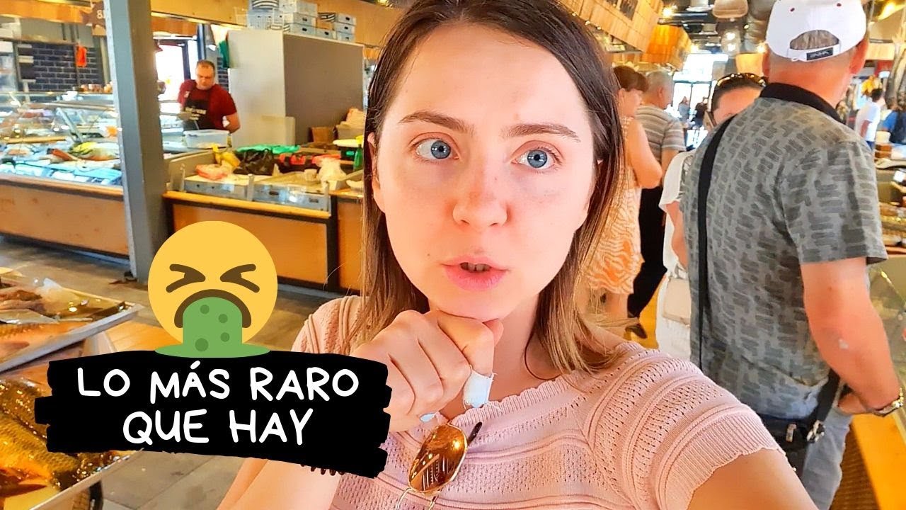 Así es un MERCADO típico RUSO ★ Ale Ivanova en Rusia