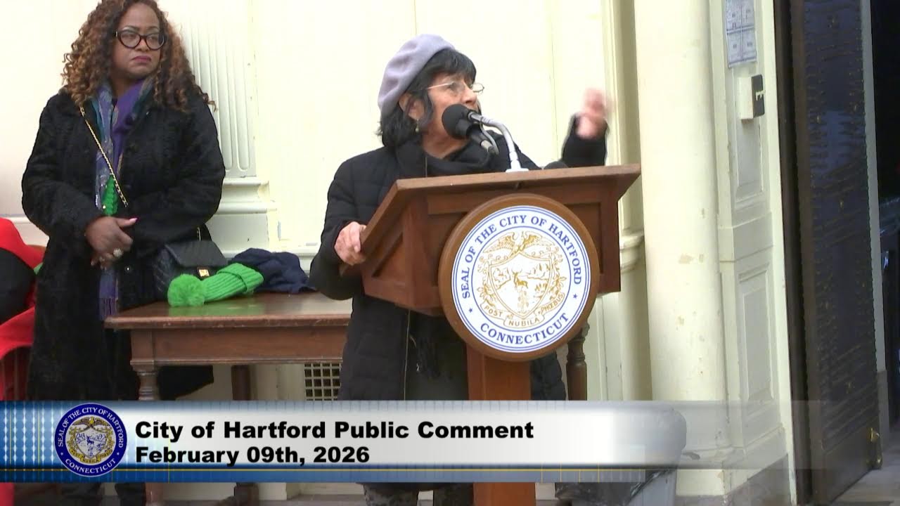 City of Hartford Public Comment Meeting Feb 9th, 2026 Live Stream