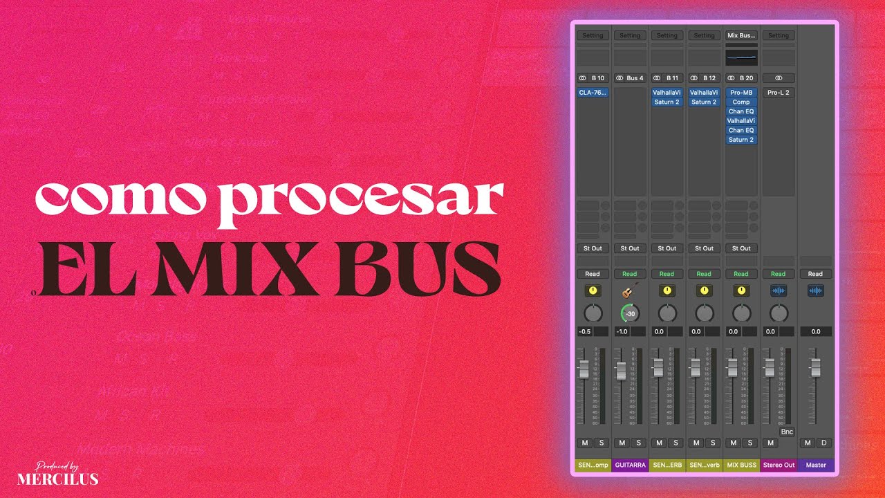 Como Procesar El Mix Bus de un Corrido (EL ARTE DE LA MEZCLA Ep.06) |  #corridos