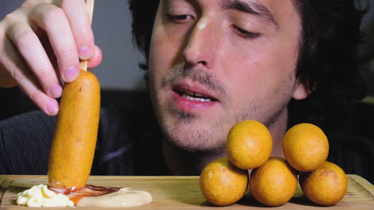 SUMMER FOOD PARTY CORNDOGS 핫도그 / 옥수수 개 *BIG BITE EXTREME CRUNCH* MUKBANG ASMR 먹방