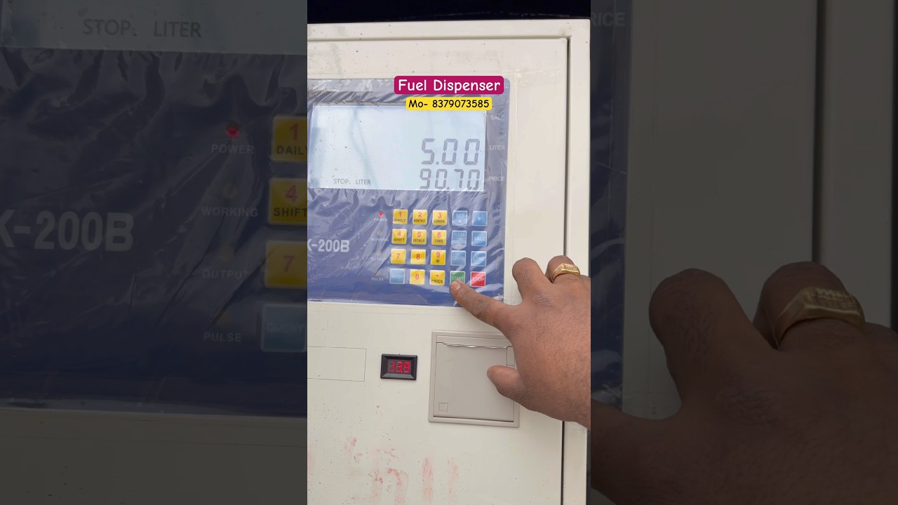 Mobile fuel Dispenser and Browser #shortsfeed #automobile #fueldispenser #machine #shorts #short