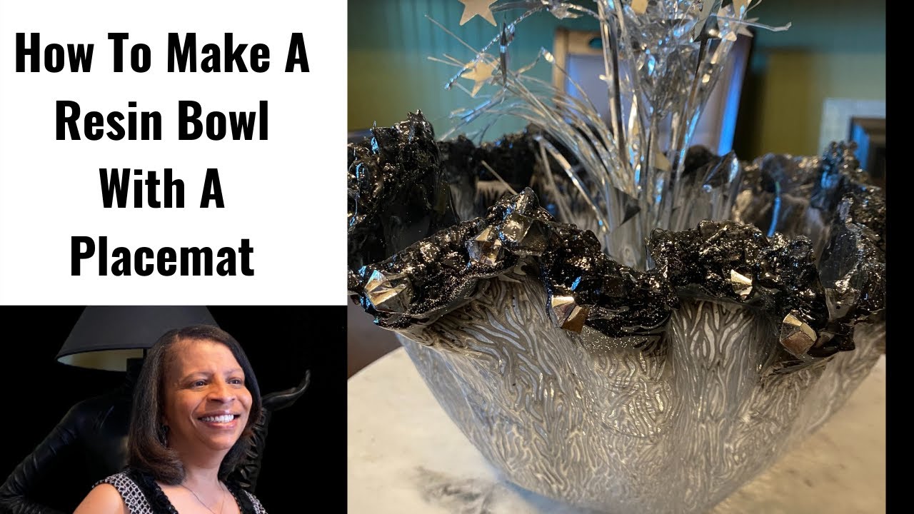 Must See ! / Step By Step How To Make A Resin Bowl With A Placemat / Easy Resin Art Tutorial