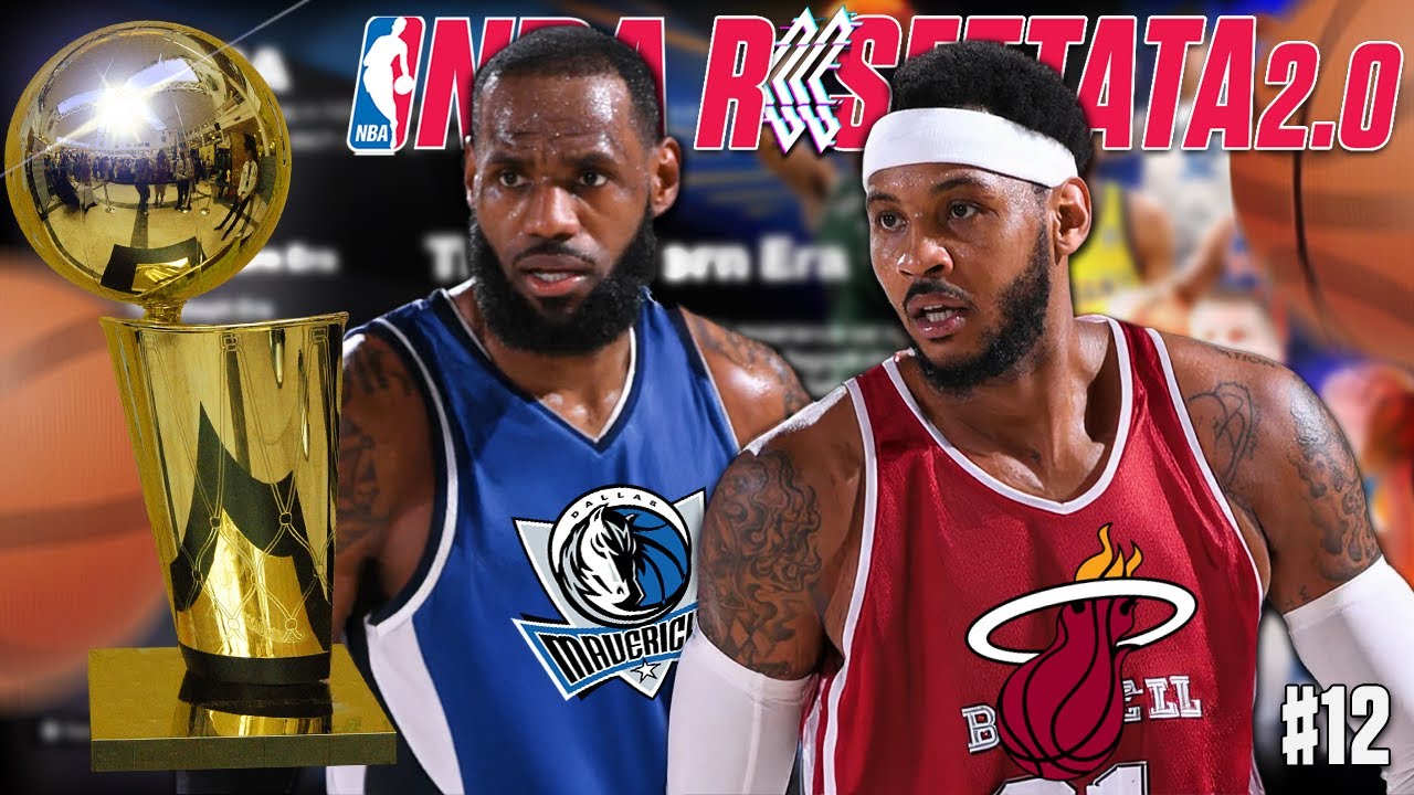 E SE LEBRON E CARMELO SI FOSSERO SFIDATI ALLE NBA FINALS!? - NBA RESETTATA 2.0 2K26 #12