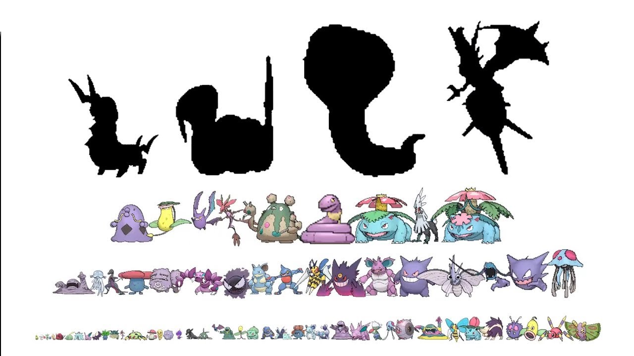 All POISON Pokemon From Smallest to Biggest 2020