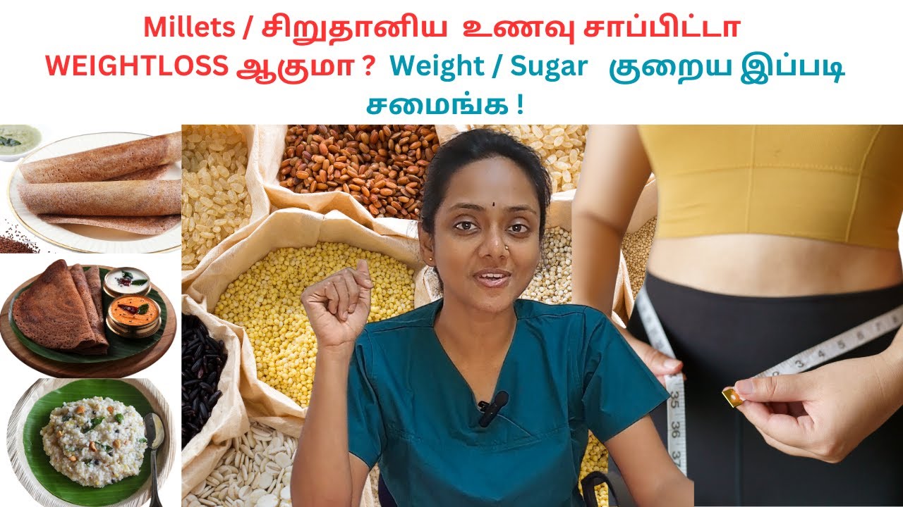 Can we eat Millets for Weightloss? / Ragi recipe for weightloss