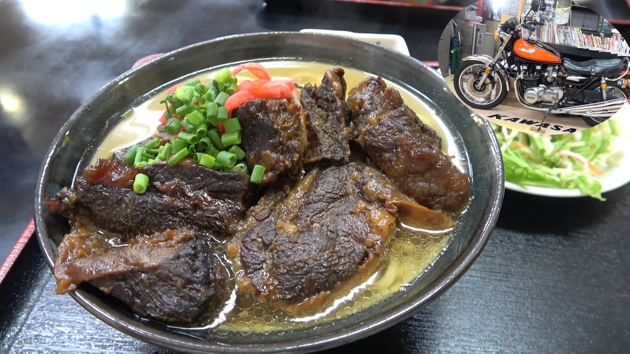 伝説のバイクがある沖縄一のブッコミ系食堂に潜入してきてやんよ……！【Z2】【沖縄観光/与那原】