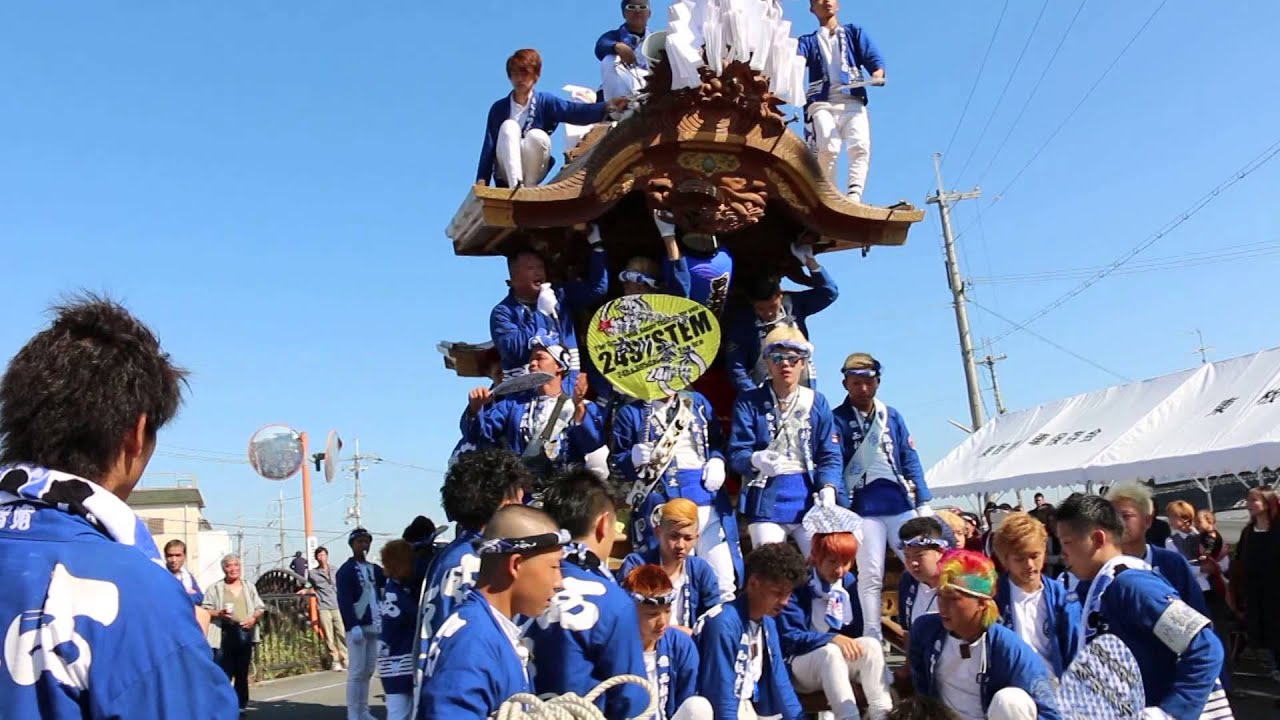 平成27年10月18日　東板持集会所前顔合わせ　西板持・東板持